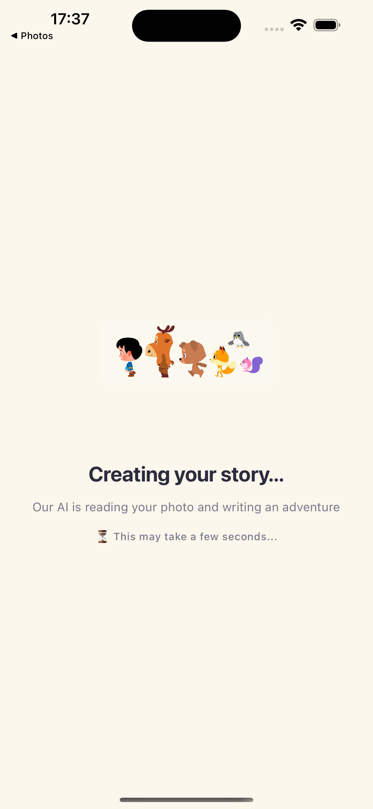Creating a story